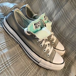 Converse All Star Chuck Taylor Low Cut Double Tongue Sneakers W9 M7